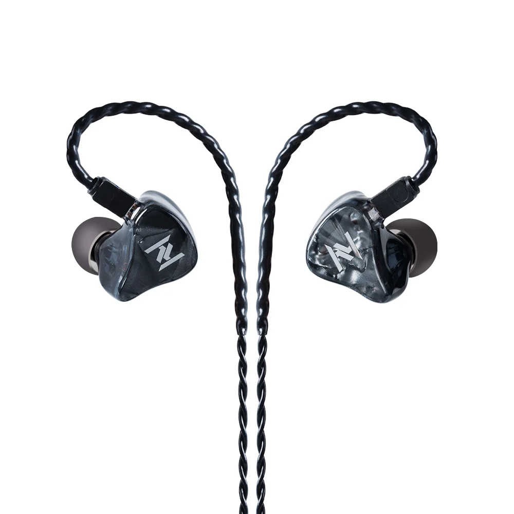 Yinyoo ASH наушники 1DD + 1BA гибридные в ухо монитор HIFI 0 78 мм 2 pin Сабвуфер DJ Спортивная