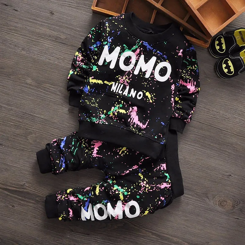 Дети Мальчики Девочки Комплект Одежды Повседневная Теплые Детские Одежда Наборы