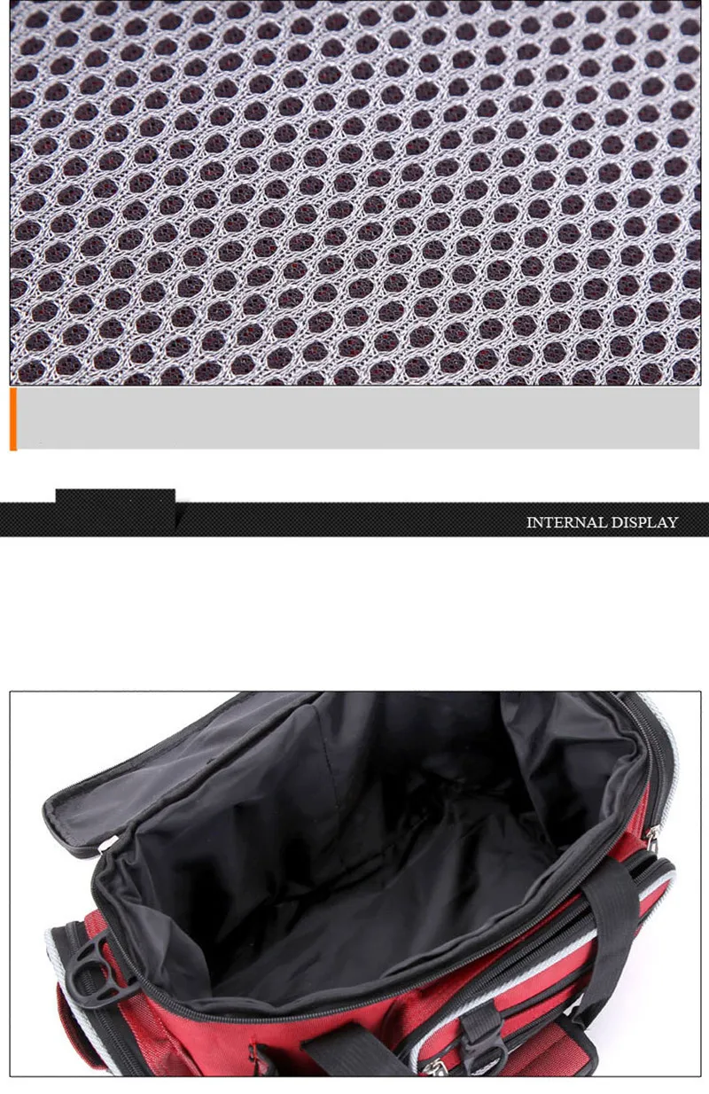 New arrival Multi functional fishing bags size 36*8*23 Fishing Bag Zipped Case Fishing Tackle Bags Lure Fishing waist pack