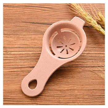 Розовый 1pcs mini Egg White Separator Egg Yolk Separation Egg Processing Essential Kitchen Gadget Food Grade Material For Home Family - Цвет: Розовый