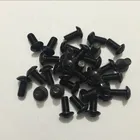 Шестигранные винты серии M5 10,9, 100 шт., круглые винты с шестигранной головкой, винты с шестигранной головкой M5 * 681012-50 мм