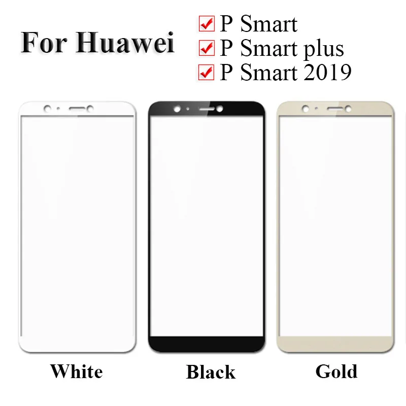 3D полное покрытие для Huawei P Smart 2019 Plus nova 3i закаленное стекло Защита экрана на Смарт