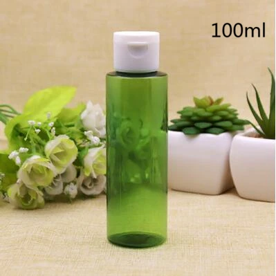 100 ml 50 шт 100 мл Пустые Пластиковые Упаковочные бутылки парфюмерное эфирное масло многоразового использования косметические контейнеры - Цвет: 100 ml