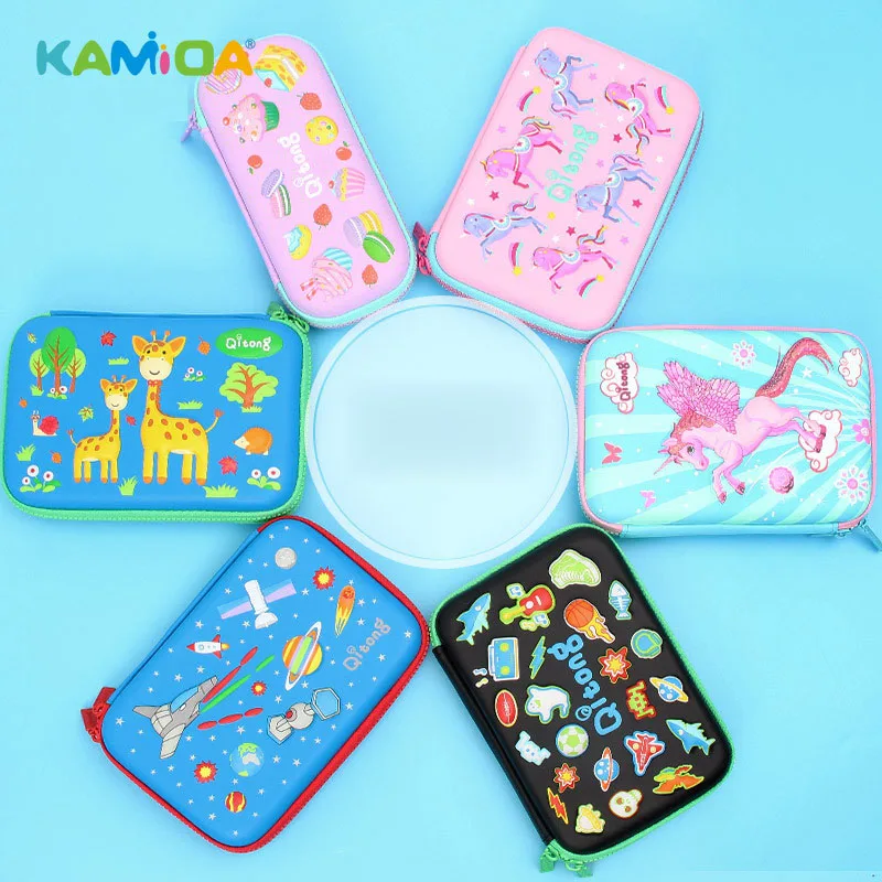 Школьный чехол карандаш Kawaii вместительный водонепроницаемый пенал для