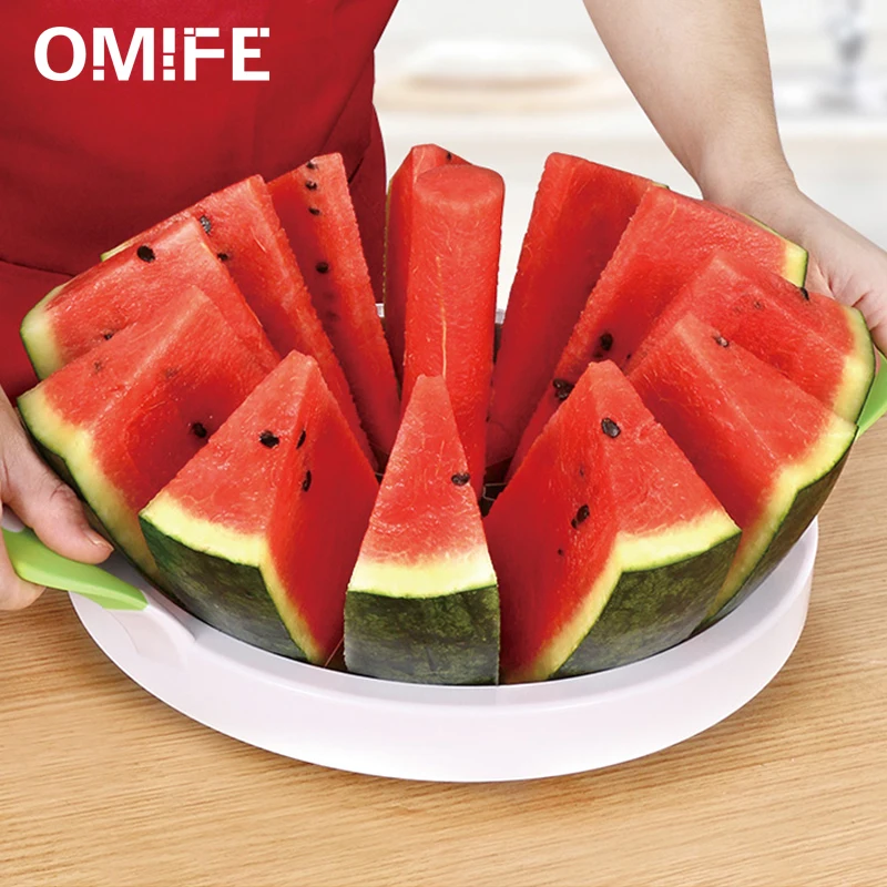 Omife фрукты овощи инструменты салат арбуз слайсер Овощечистка нож для резки