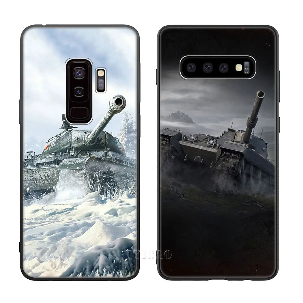 IYICAO world of tanks Soft Silicone Case for Samsung Galaxy S10 S9 S8 Plus S10e S6 S7 Edge Phone |