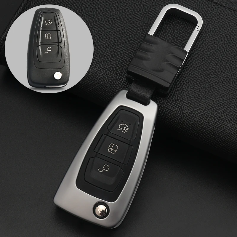2018 новое кольцо для ключей автомобиля из сплава брелок чехол Ford Mondeo Ecosport Kuga|auto key