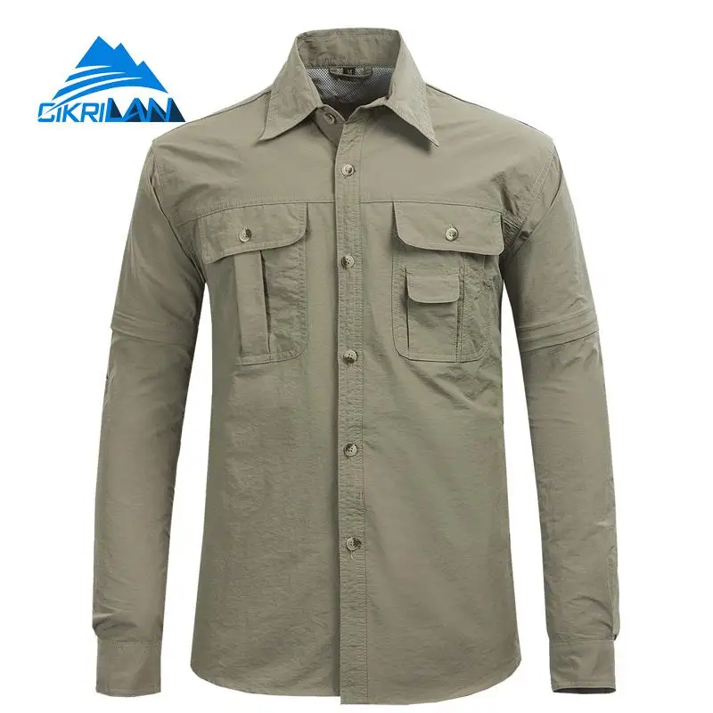 Рубашка мужская быстросохнущая ульсветильник для спорта кемпинга альпинизма