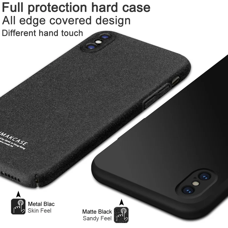 Чехол Imak Для Iphone X жесткие пластиковые чехлы для телефона из ПК с полным объемным
