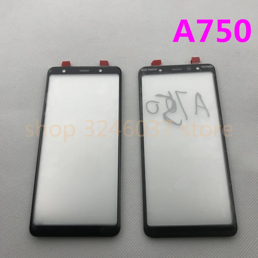 Новое поступление 100 шт. для Samsung Galaxy A7 A750 2018 A750F Переднее стекло сенсорный экран ЖК