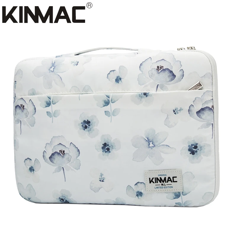 Ударопрочная брендовая сумка для ноутбука Kinmac 12 13 14 15 6 дюйма Сумка с цветочным