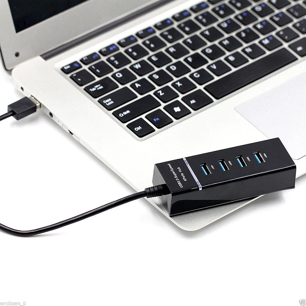 4 порта USB3.0 высокоскоростное зарядное устройство разветвитель адаптер