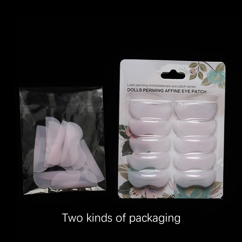 5pairs Silicone 3D Eyelash Curler Eyelash Perm Pad Recycling Lashes Rods Shield lifting Applicator Tools Makeup Accessories