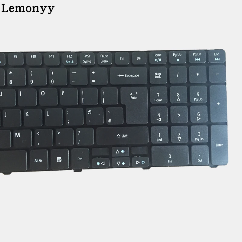 Великобритания Клавиатура для ноутбука Acer aspire 5410 5252 7740 г 7750 7741 г 7741Z 7745 г 8942 8942 г 5560 г 5560(15 '') 5551 5552 5552 г 5553 8940
