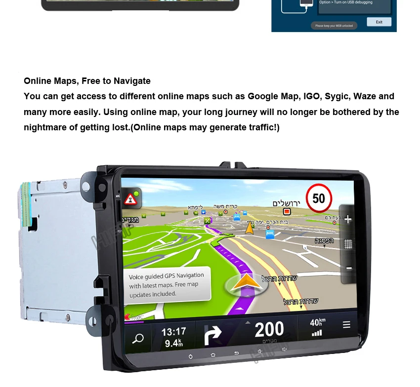 HIFIF 8 Core 2 din Android 8,0 " Автомобильный радиоплеер для VW GOLF 5 Golf 6 POLO Passat; Skoda CC JETTA Navigation gps навигация