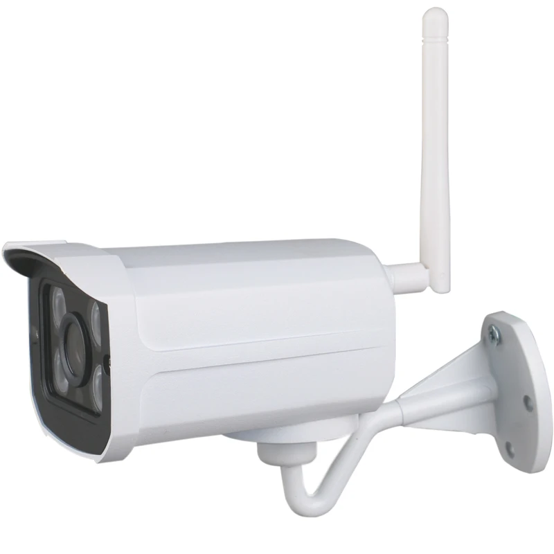 HD 1080P пуля белая IP камера Wifi 2mp Беспроводная Seurveillance Безопасность Мини-веб-камера CMOS Инфракрасная ночного видения Горячая