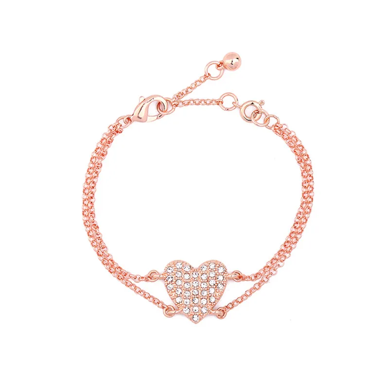 Модные брендовые ювелирные изделия ожерелье-чокер с изящным сердцем для женщин