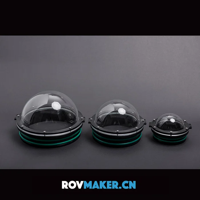 Acrylic Hemispherical Cover Spherical Sealing Chamber for Underwater Photography Cloud Cover