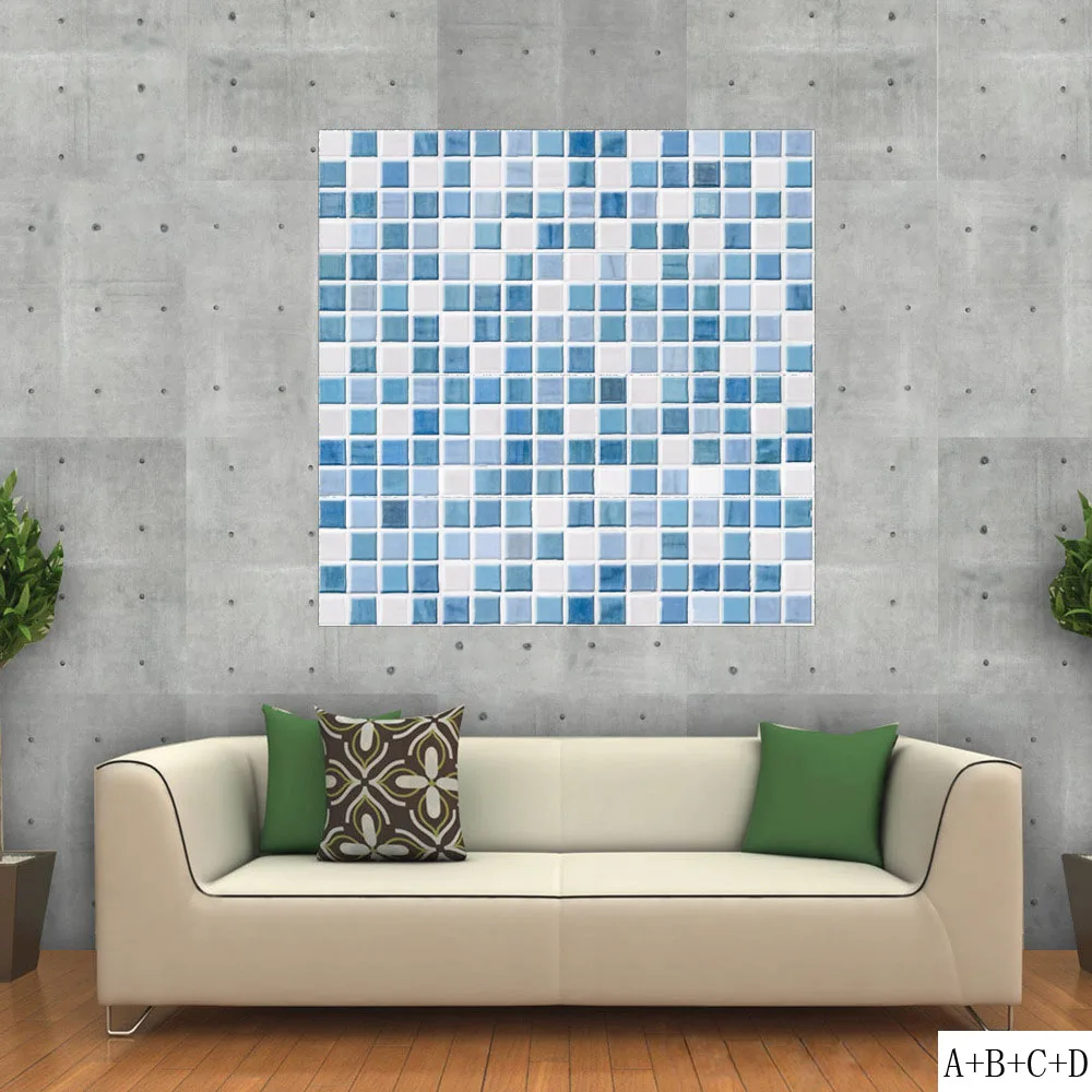 4 шт. настенные водонепроницаемые наклейки на стену из ПВХ|Наклейки стену| |