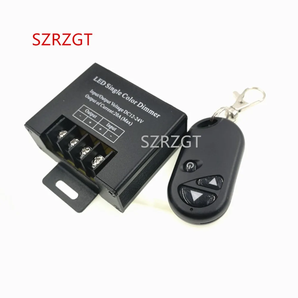 Светодиодный Одноцветный диммер с пультом дистанционного управления RF яркость