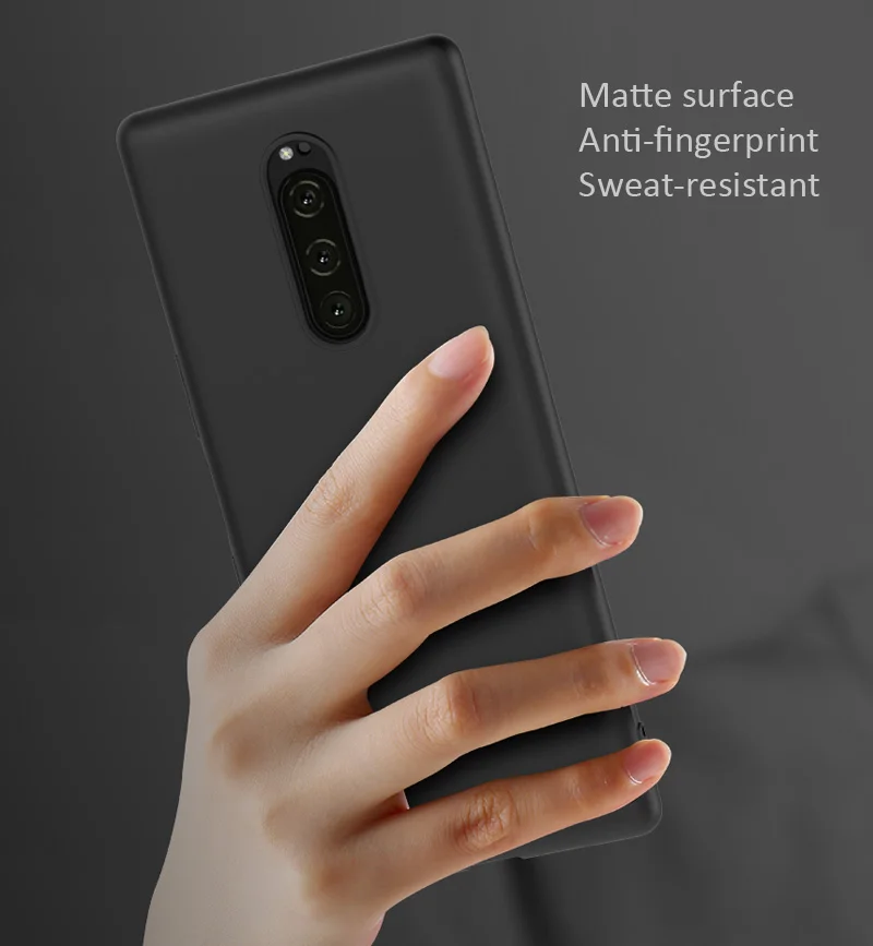 X-Level Мягкий силиконовый чехол для sony Xperia 1 5 X Level Ультратонкий матовый ТПУ защитный чехол для Xperia 8