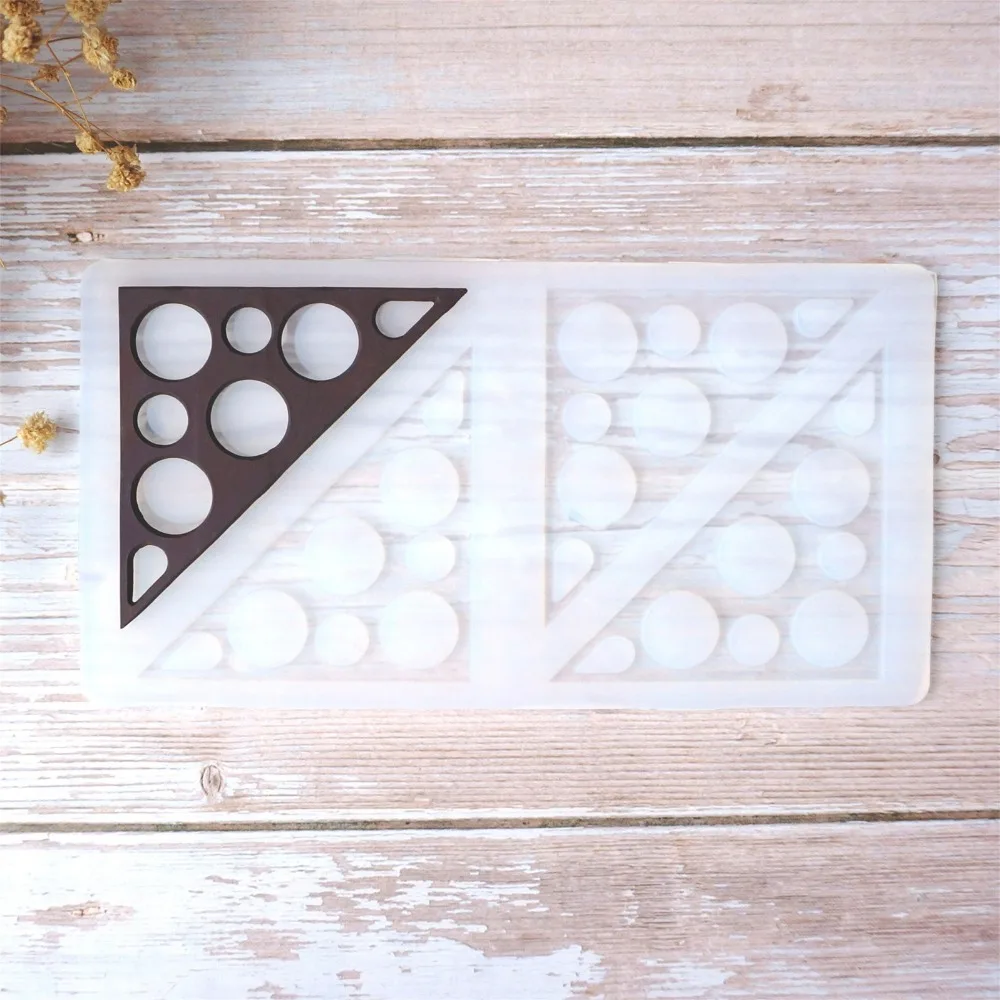 Треугольники антипригарная силиконовая форма для шоколада льда торта