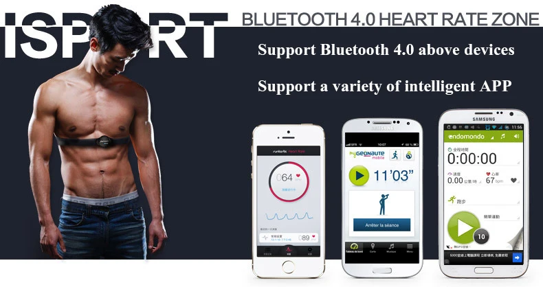 Фитнес Пульс калорий беспроводной Смарт Bluetooth 4,0 Монитор Сердечного Ритма Цифровой polar для мужчин бег нагрудный ремень сенсор Android IOS