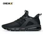 Мужские и женские кроссовки Onemix, черные лоферы, дышащие Дизайнерские кроссовки для бега, занятий спортом на открытом воздухе, теннисом и прогулок