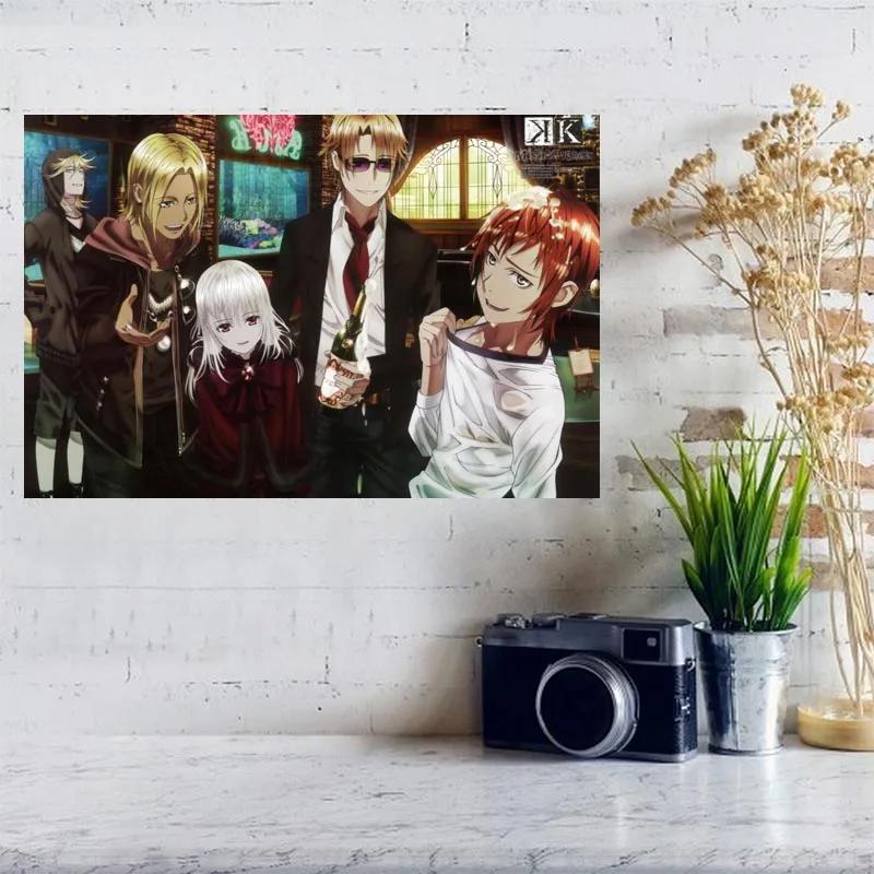 Custom K-Project Silk Light Canvas Home Room Wall Print Decor room decoration DIY gift Drop Shipping | Дом и сад