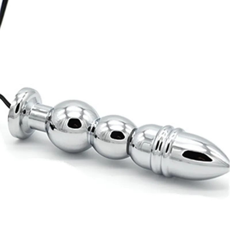 Электро шоковая терапия устройство унисекс 135 мм нержавеющая сталь Анальная