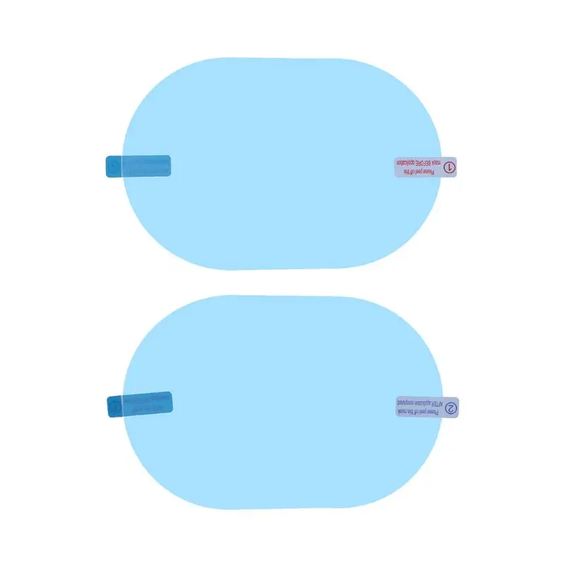 2 шт./компл. Зеркало для автомобиля прозрачная пленка анти туман Антибликовая
