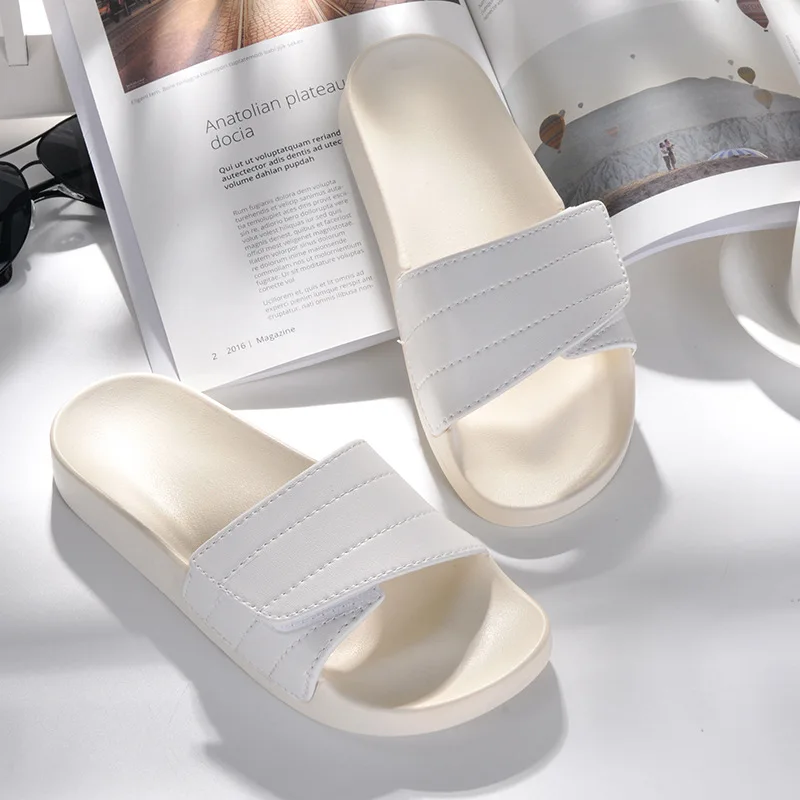 Новинка 2019 модные летние тапочки для детей мужские и женские нескользящие