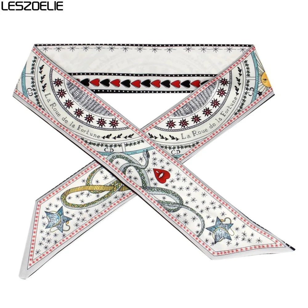 Сумка шарф для 2019 Модные женские Геометрические Печатные тонкий женский платок