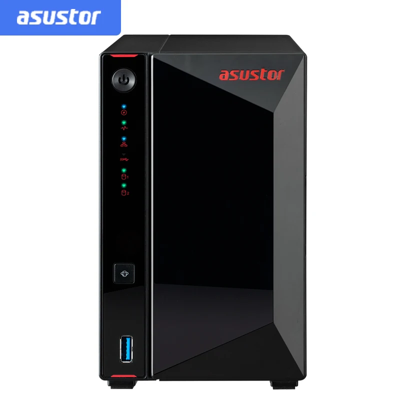 ASUSTOR AS5202T 2 bay nas сервер nfs сетевое хранилище облачное файловый 3 года