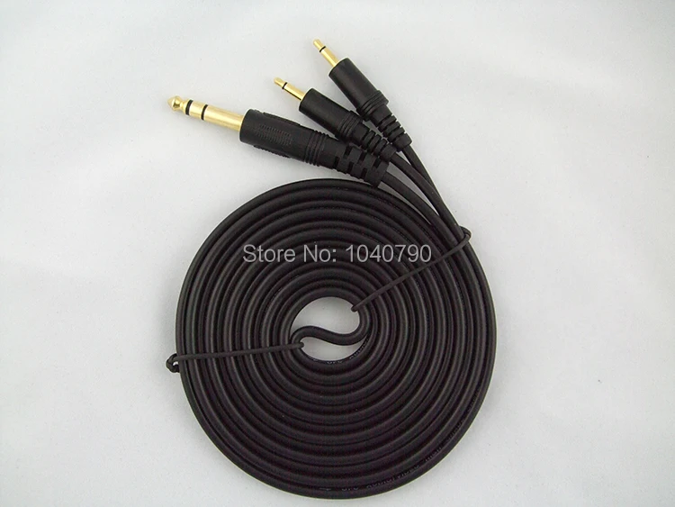 Позолоченный кабель 6 3/6 5 для подключения аудио линии 3 1 м фута|signal cable|cable 1maudio line |