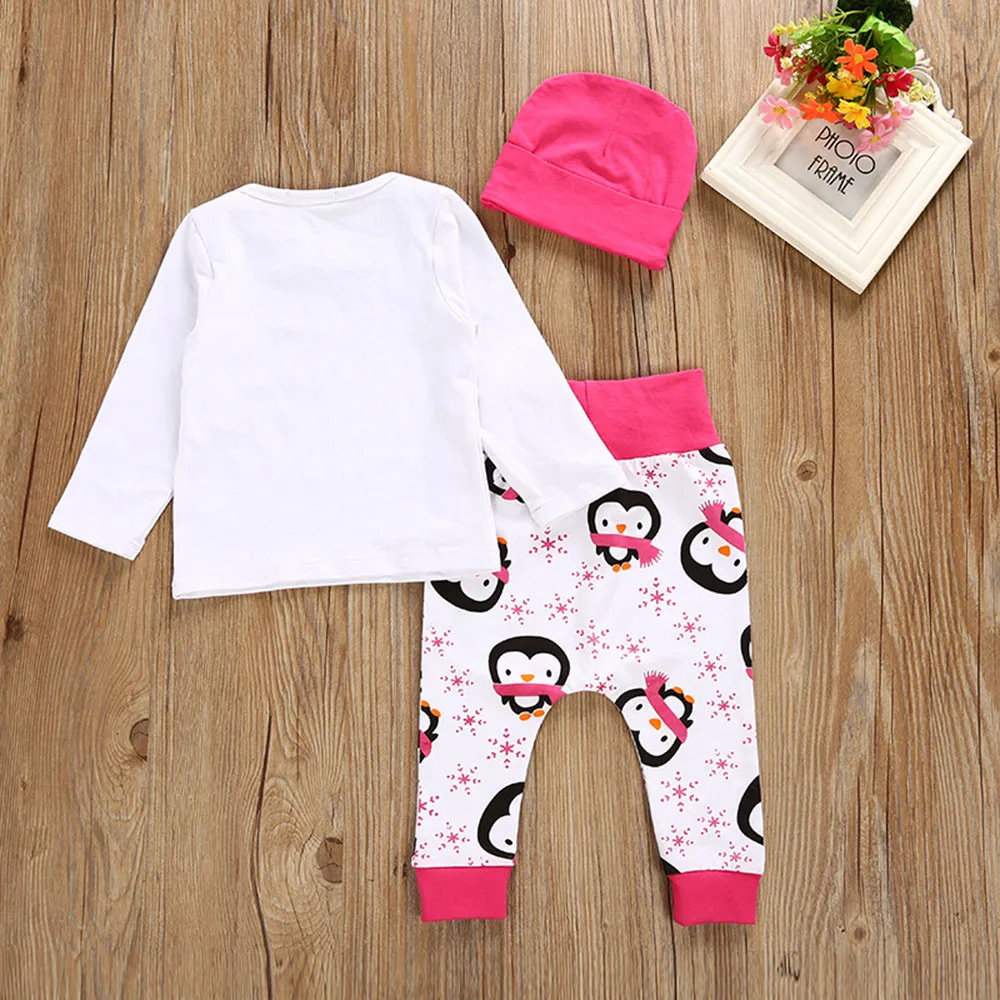 Удобная детская Рождественская Одежда популярная одежда футболка с надписью для