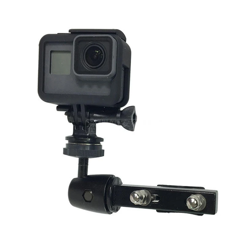 Кронштейн для крепления на руль мотоцикла скутера и экшн камеры GoPro Hero 9/8/7/6/5 SJCAM Sony