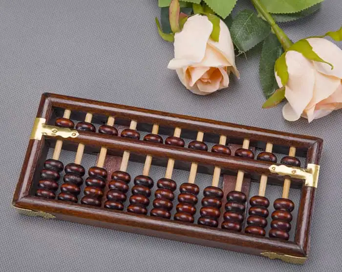 Высокое качество 11 колонны старый деревянный Абакус китайский соробан Mathmetic