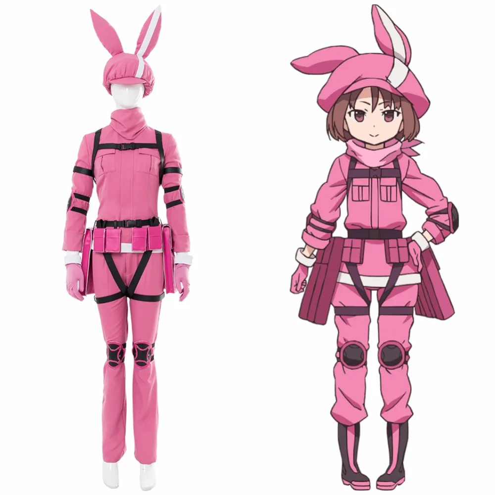 Kohiruimaki Карен меч искусство онлайн альтернатива Косплей пистолет Gale Online LLENN Karen