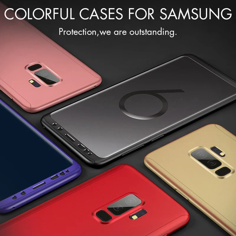 360 чехол для Samsung Galaxy A50 A40 A70 M10 M20 A30 A20 A10 полный защитный J4 J6 Plus J7 J5 J2 Prime Note 3 4 5 |