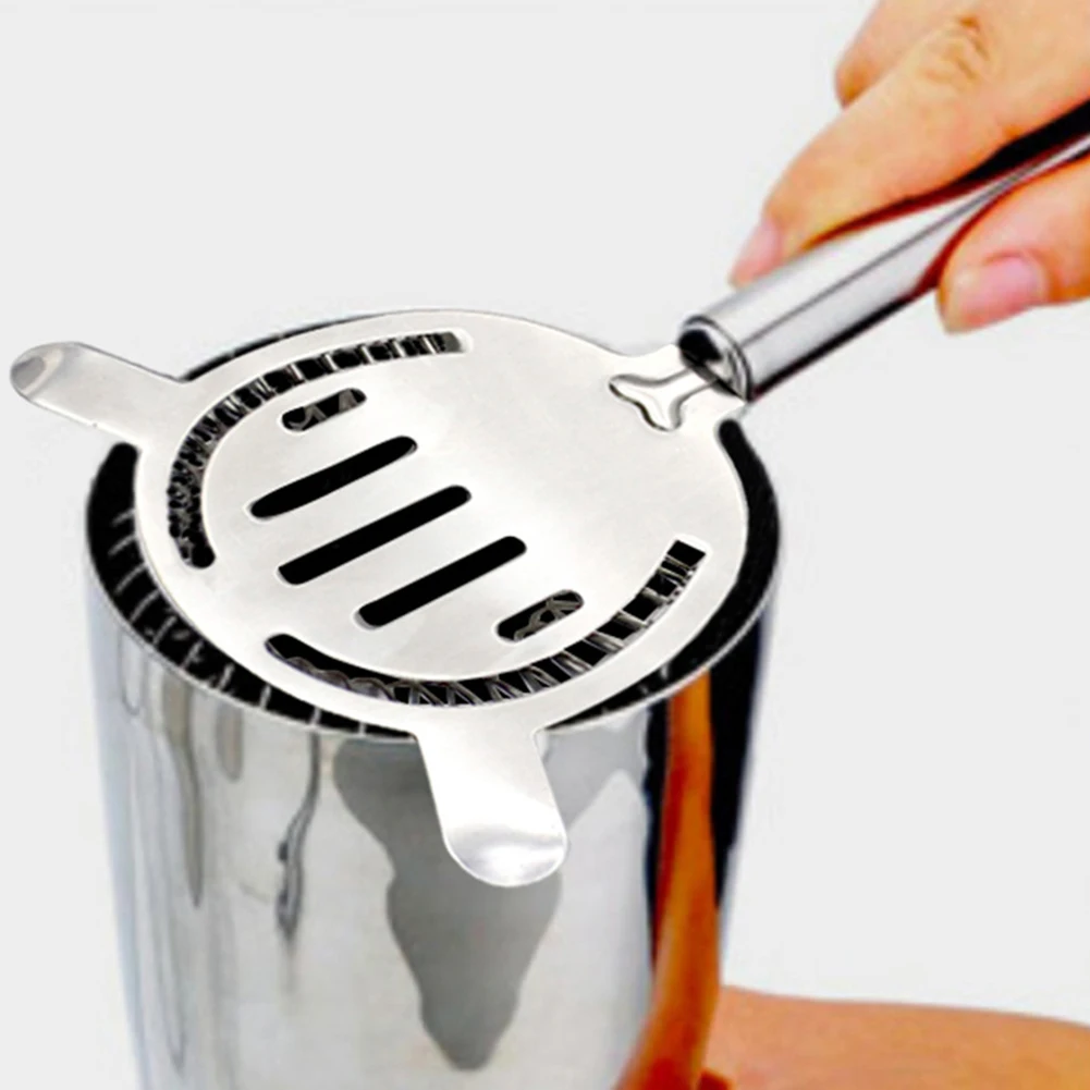 1pc Stainless Steel Filter Drink Cocktails Strainer Wine Mixer Barware Mixology Cocktail Shaker Bar Tools | Дом и сад