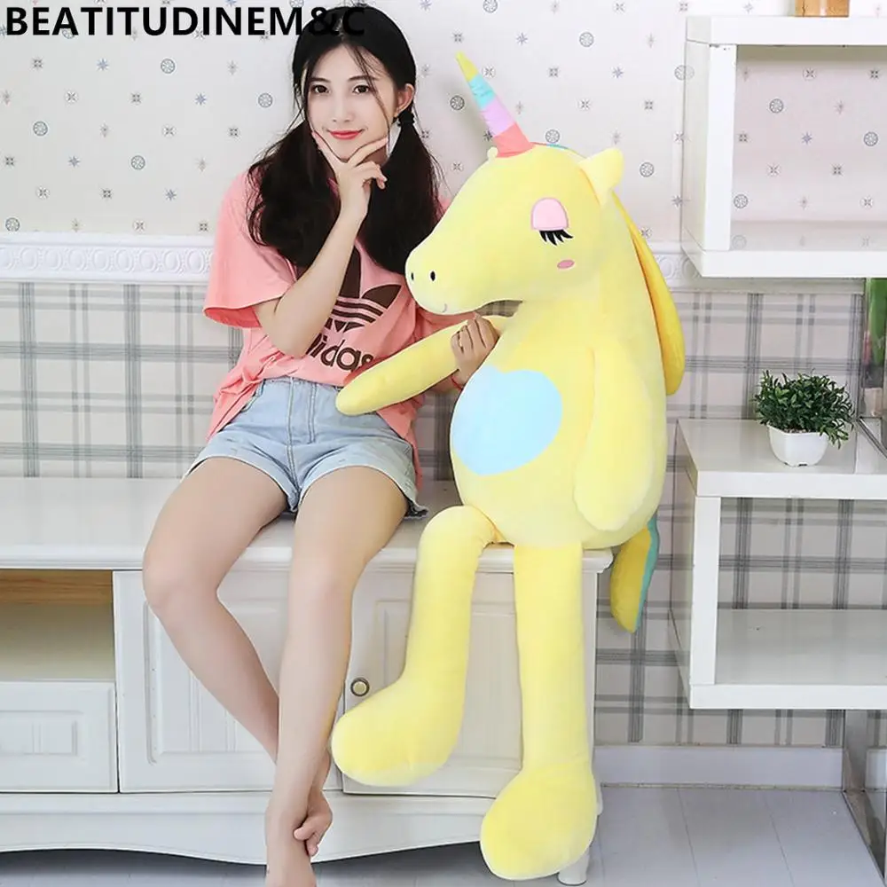 Плюшевые игрушки в виде радужного единорога 1 шт. 60-140 см |