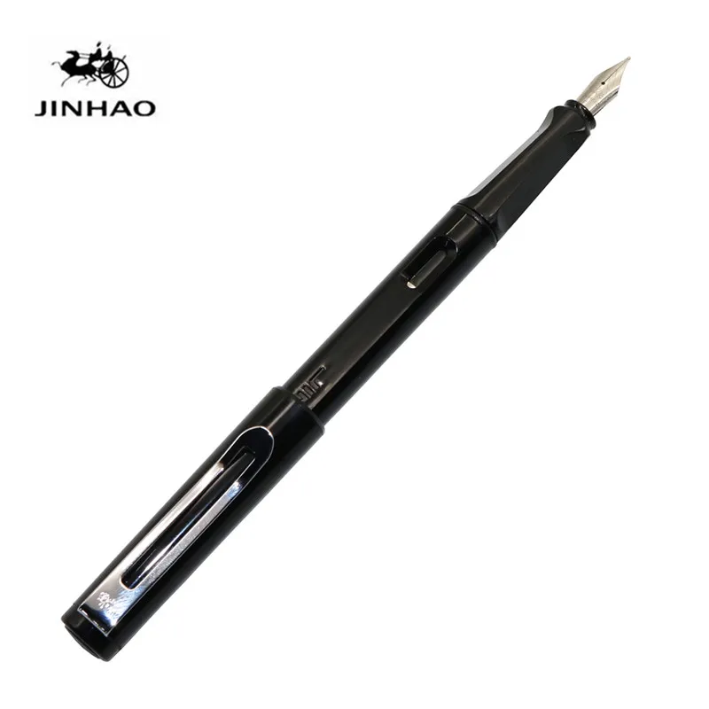 JINHAO 599 авторучка 19 видов цветов студент Материал: х/б. стильная куртка средней длины и Изысканные Перьевая ручка подарить как «подарок» или школьных принадлежностей