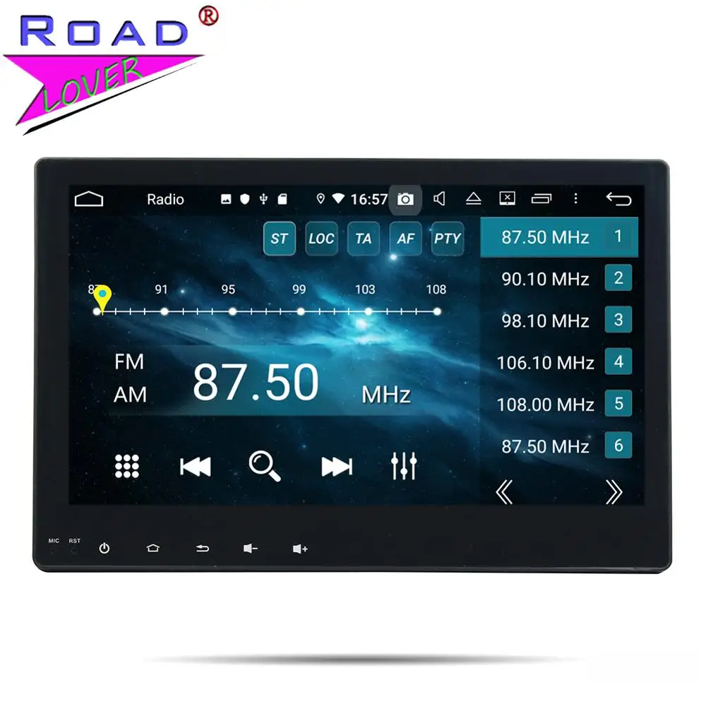 Car Radio Android 9.0 8 Core Autoradio Multimedia Player For Toyota Hilux 2016-2017 Stereo GPS Navigation 2 Din Head Unit | Автомобили и