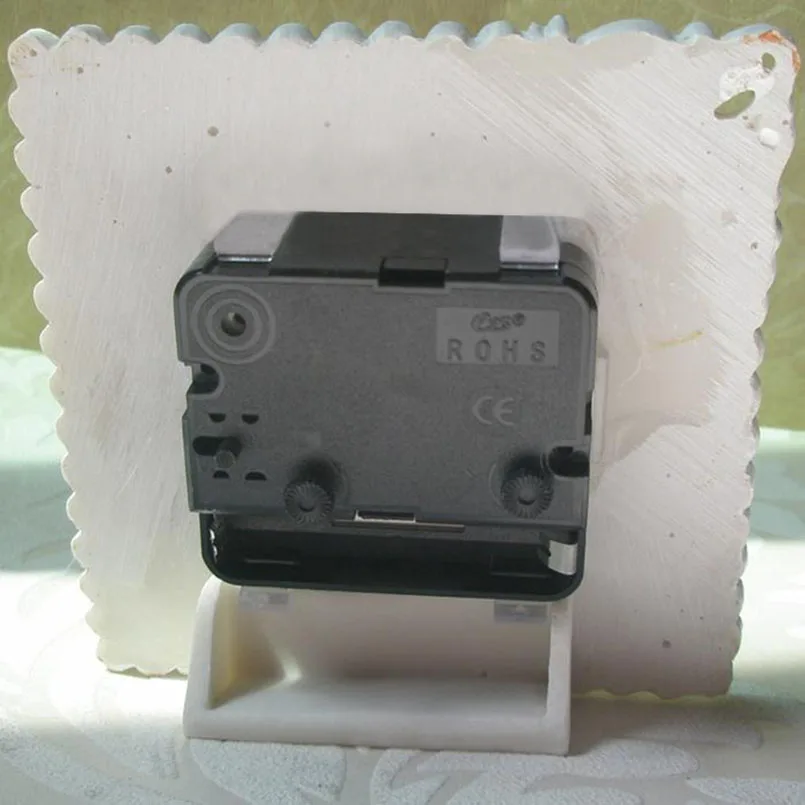 Европейские ретро цветок резные будильник креативные маленькие пластиковые