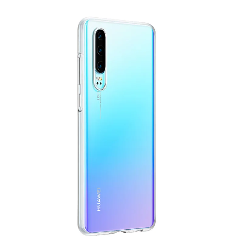 Оригинальный ультратонкий Мягкий ТПУ чехол HUAWEI P30 Pro прозрачный тонкий