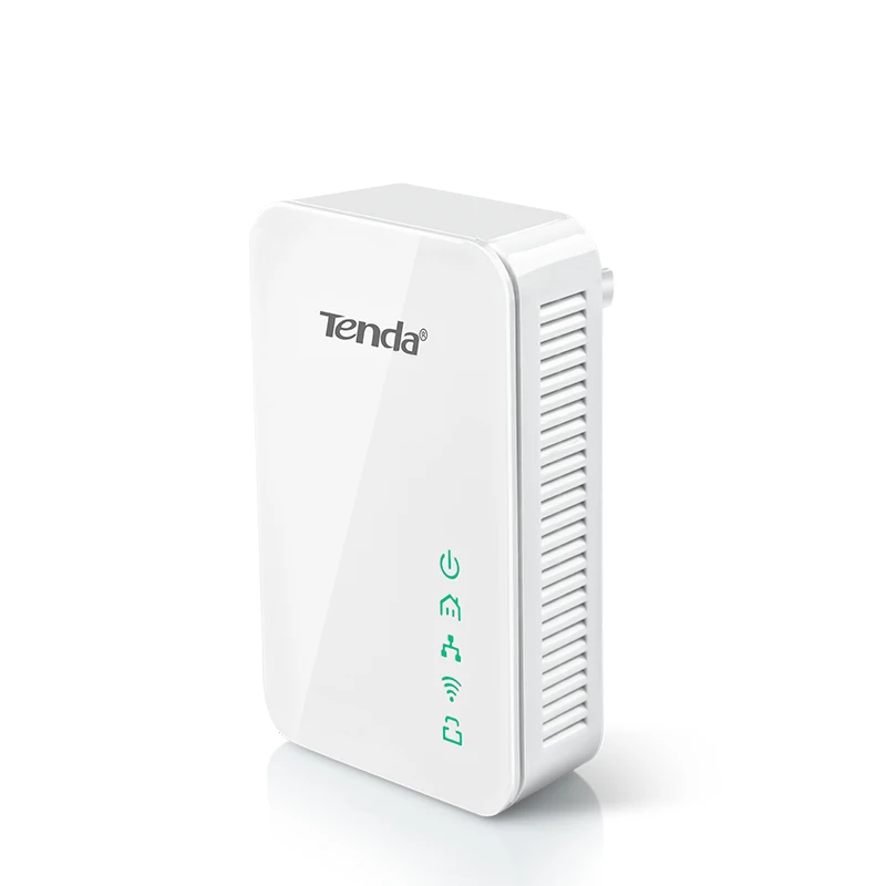 Tenda P202 + PA202 Mini 300mbps PowerLine Ethernet адаптер PLC Адаптер совместим с беспроводным Wifi