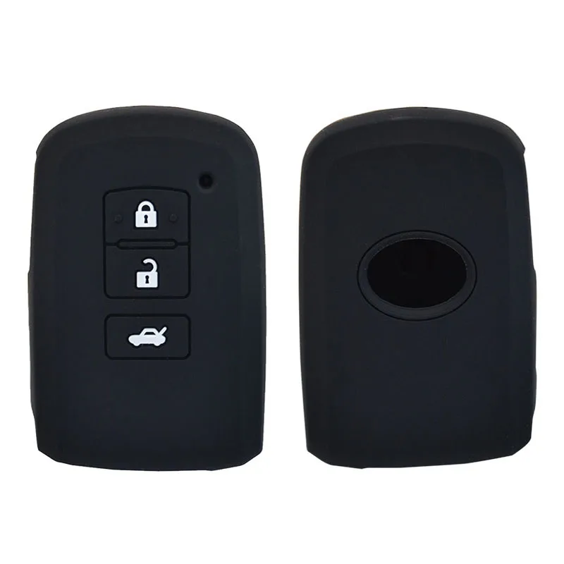 Силиконовый чехол для ключей AX Toyota Camry Corolla Avalon Rav4 Land Cruiser|silicone key fob|silicone fob coverfob cover |