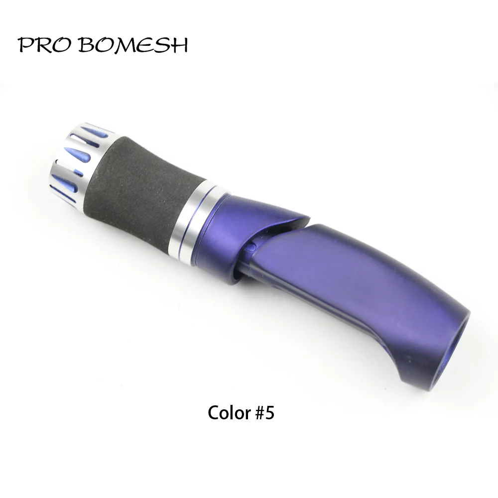Синий Pro Bomesh 2 шт./лот алюминий+ EVA фиксирующая гайка 27,8 г спиннинговая катушка сиденье DIY стержень строительный компонент ремонтный аксессуар - Цвет: Синий