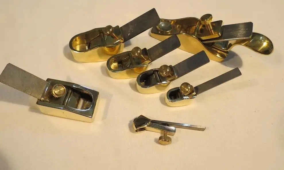 

7pcs various of small Mini brass planes,violin/viola making tool